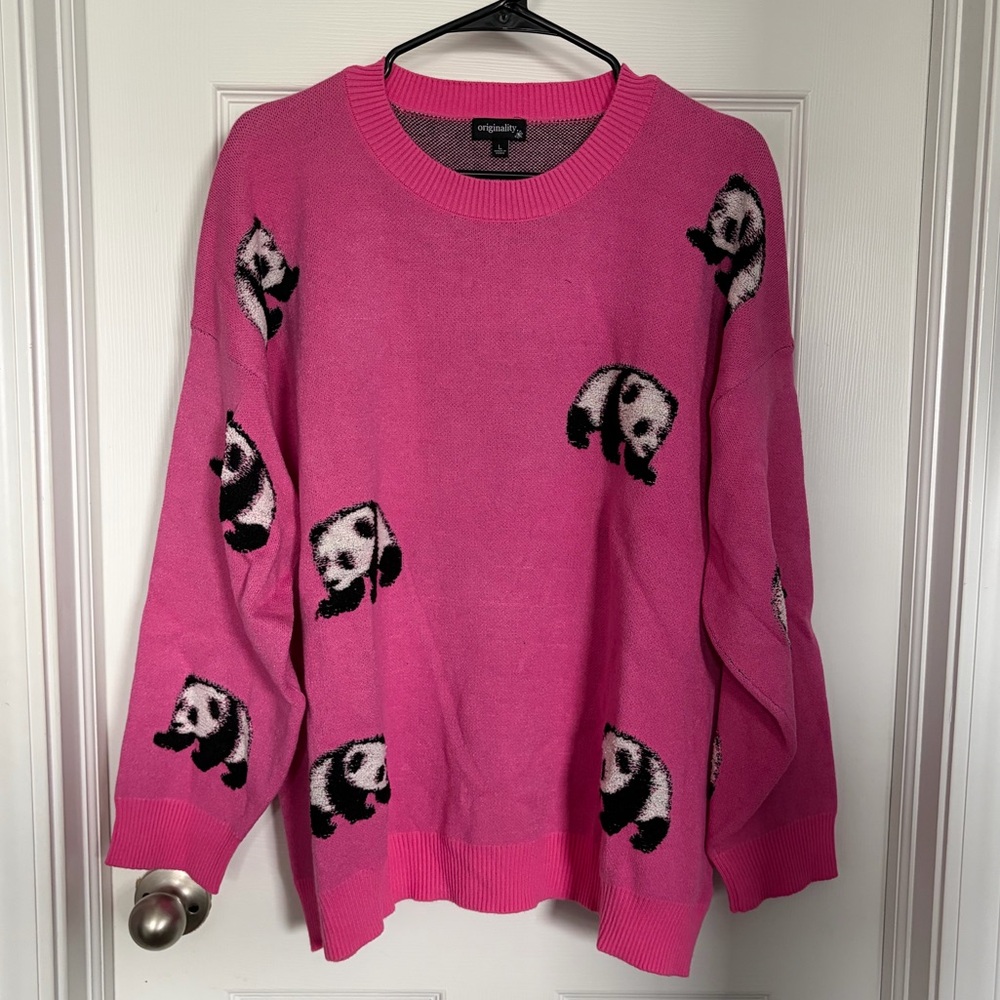 Originality Panda Sweater